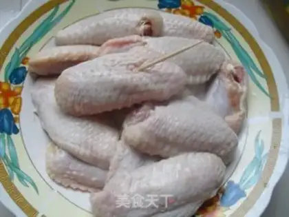 Make Coke chicken wings step 1