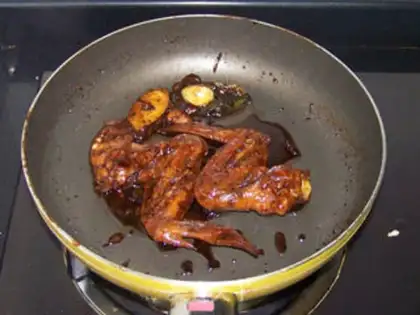 Make Red chicken wings step 12