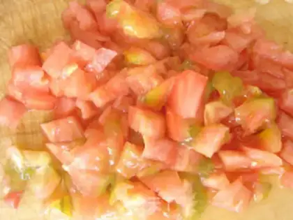 Make Tomato shrimp step 4