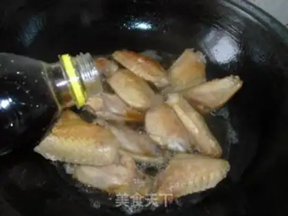 Make Coke chicken wings step 4