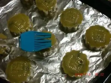 Make The potato moon cake step 13