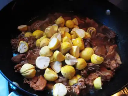 Make Chestnut chicken step 10