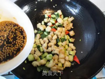 Make The cucumbers burst the bass step 17
