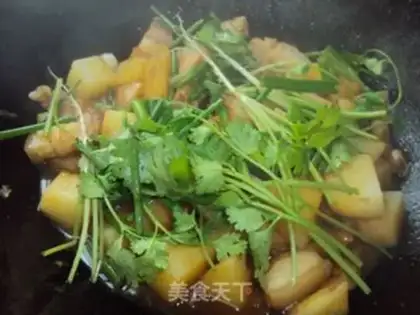 Make Go back and burn potatoes step 11