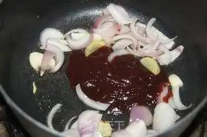 Make Seafood pan step 3