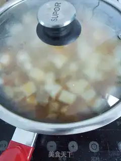 Make Spicy chicken tofu step 15