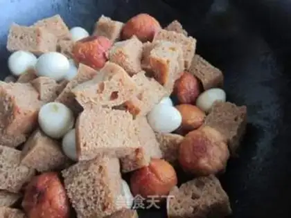Make The quail egg and potatoes roast step 8