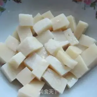 Make Shrimp tofu step 1