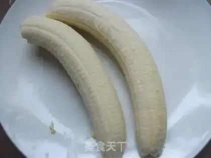 Make Sugar baked bananas step 1