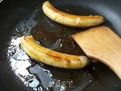Make Sugar baked bananas step 4
