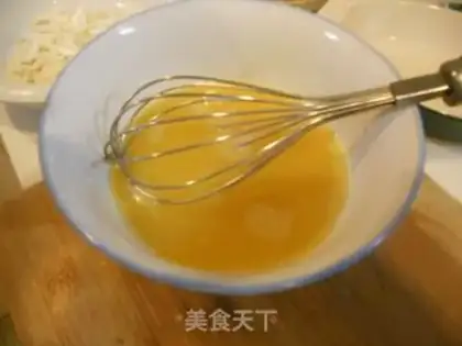 Make Crab powdered eggs step 3