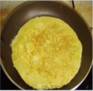 Make Squid egg pancakes step 5
