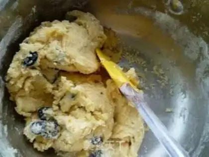 Make Cheese raisin step 2