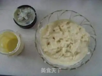 Make The egg yolk mooncake step 6