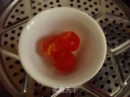 Make Egg yolk crab step 4