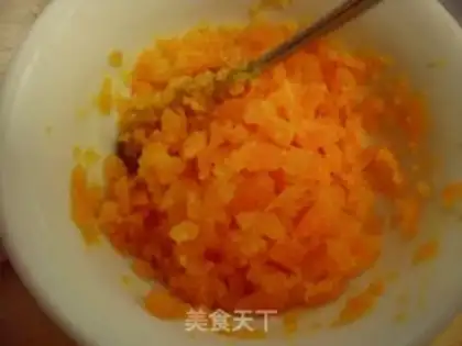 Make Egg yolk crab step 6