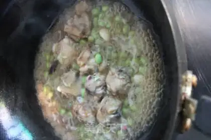 Make Soybeans fried chicken wings step 6
