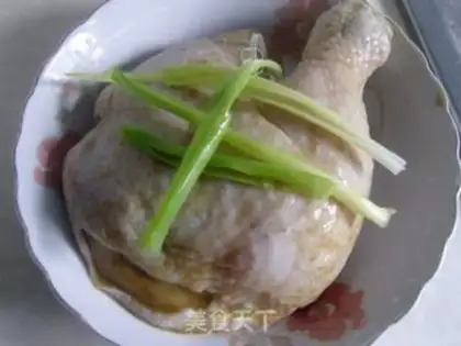 Make Salt chicken leg step 1