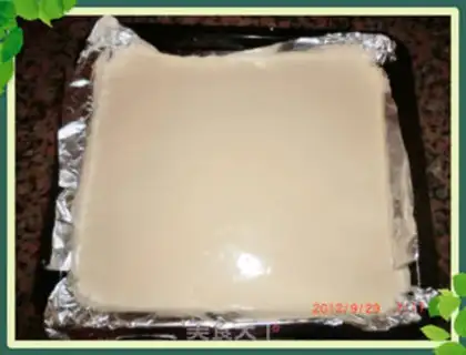 Make Meat-sun salad omelet step 15