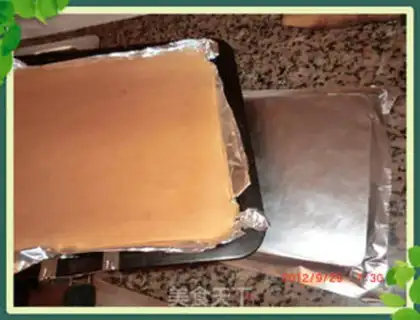Make Meat-sun salad omelet step 17