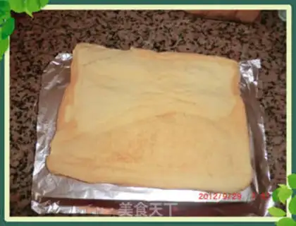 Make Meat-sun salad omelet step 18