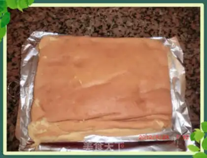 Make Meat-sun salad omelet step 19