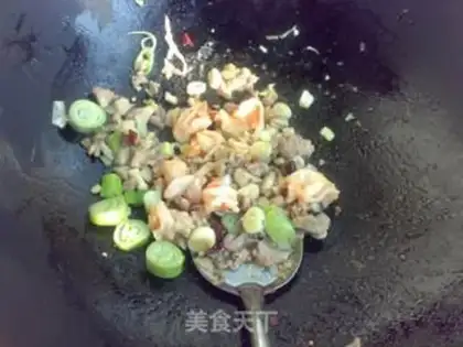 Make Spicy chicken shrimp balls step 6