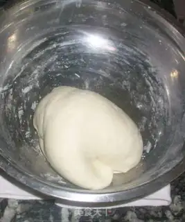 Make Double-coloured buns step 7