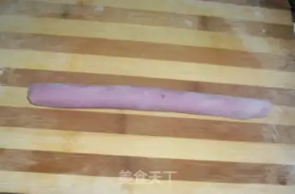 Make Double-coloured buns step 10