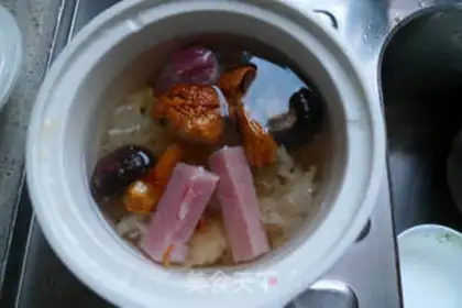 Make Qi-su, skinny broth step 1