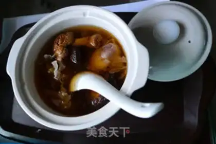 Make Qi-su, skinny broth step 2