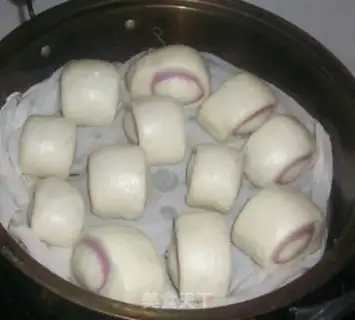 Make Double-coloured buns step 15