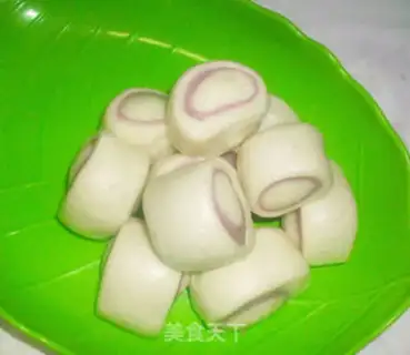 Make Double-coloured buns step 16
