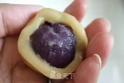 Make The potato moon cake step 4