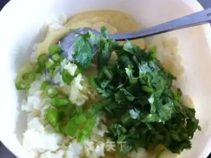 Make Indian soy mashed potatoes step 4