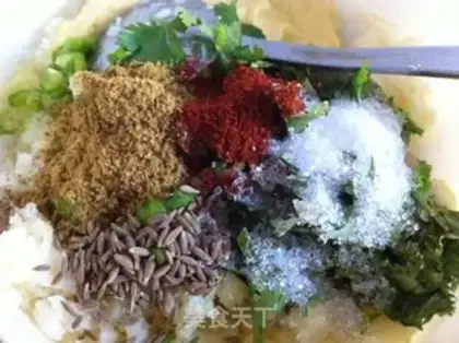 Make Indian soy mashed potatoes step 5
