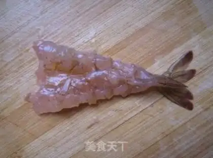 Make Japanese shrimp step 2