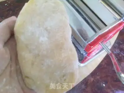 Make Bean bean noodle step 1