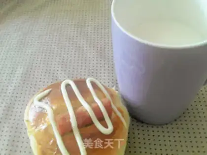 Make A ham bun step 12