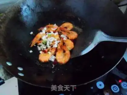 Make Red fever to shrimp step 5
