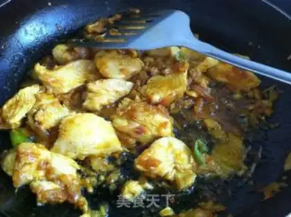 Make Indian curry chicken step 6