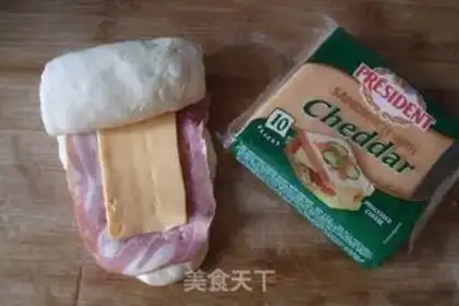 Make Bacon cheese rolls step 8