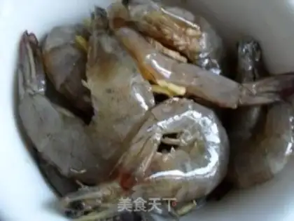 Make Cheese shrimp step 2
