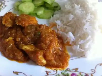 Make Indian curry chicken step 13