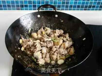 Make Pepper fried chicken step 7