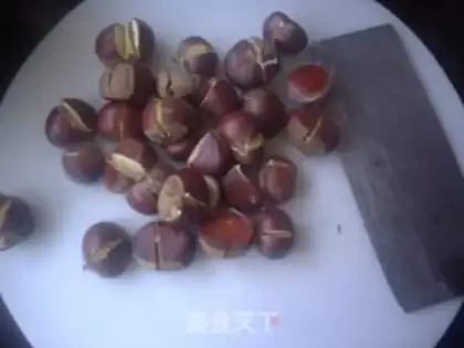 Make Chestnut casserole step 0