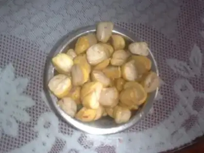 Make Chestnut casserole step 1