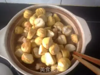 Make Chestnut casserole step 9