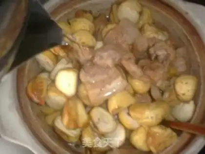 Make Chestnut casserole step 10