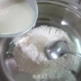 Make Milk and vegetables step 3